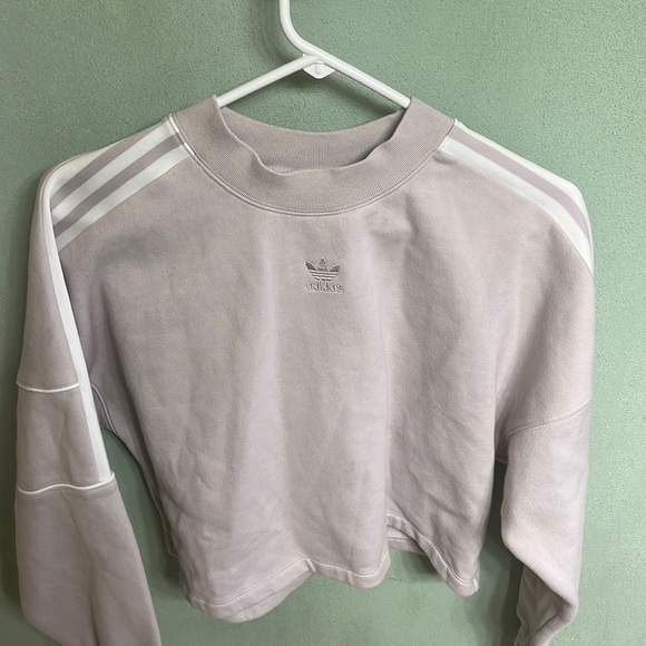 Adidas Cropped Crewneck - Picture 2 of 6